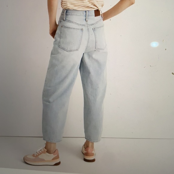 Madewell Balloon Jeans in Fitzgerald Wash - Picture 2 of 4